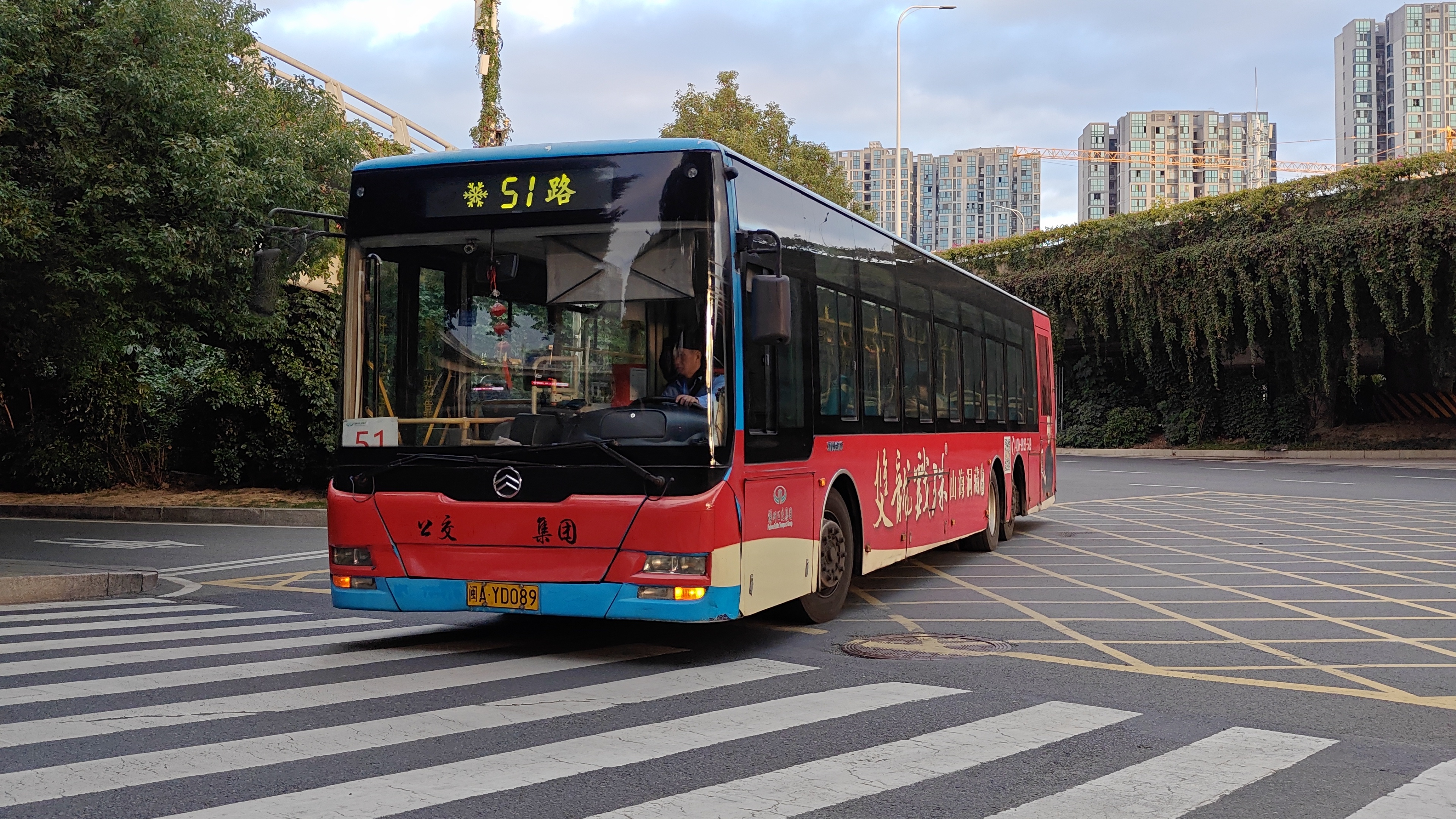 福州最新公交车，自然美景探索之旅启程